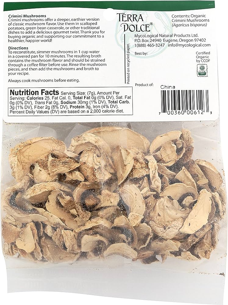 Dried CCOF Organic Maitake