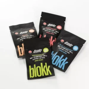 BLOKK INDICA THC GUMMY 600MG – 2 FLAVOURS