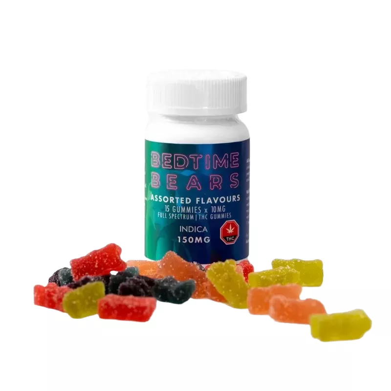 300MG ASSORTED INDICA GUMMY BEDTIME BEARS