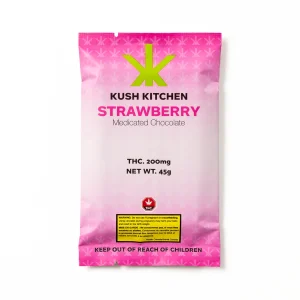 KUSH KITCHEN CHOCOLATE BAR 200MG THC – 7 FLAVOURS