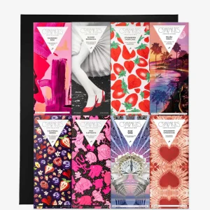 Premium Pink & Red 8 Chocolate Bar Collection